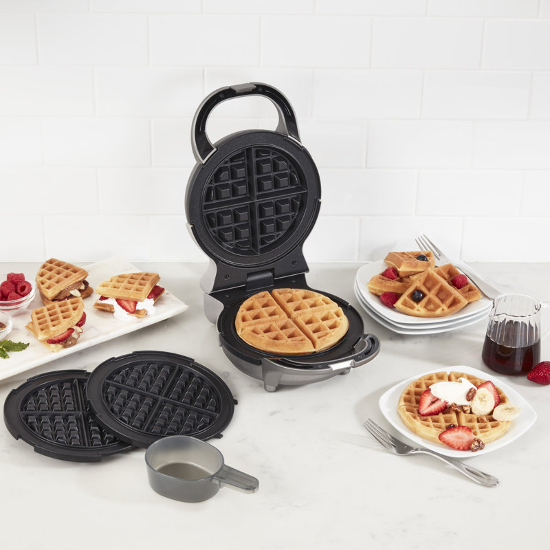 Cuisinart 2In1 Waffle Maker With Removable Plates Wayfair